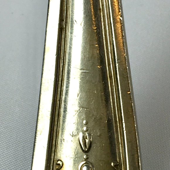 Vintage Simeon & George Rogers Company Silver plate Sugar Shell Fancy Spoon - Picture 5 of 8